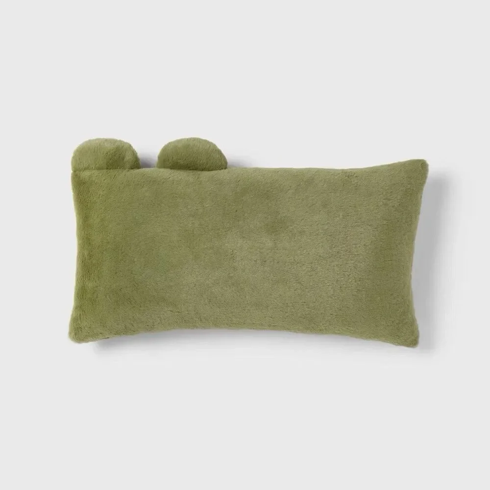 Pillowfort™ Alligator Kids Decorative Bed Pillow Plush Accent Throw Pillow Green